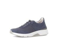 Gabor Basket de marche Rollingsoft Sensitive 66.897.16 à lacets confortable Femme Bleu 37,5 EU