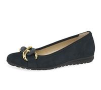 Gabor Sabia Women's Shoes 38 Dark Blue Suede