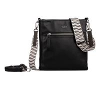brand.value Silena, Sac à bandoulière Femme, Noir, 25x4,5x24