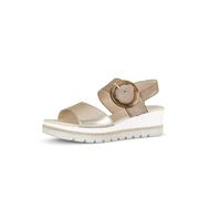 Gabor -Sandale Compensé pour Femme comfort, confortable en Cuir, modèle 44.645/62T6