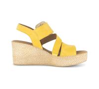 Gabor - Sandale Compensée à Plateforme - Femme - Chaussures - Jaune - Taille: 38 1/2 EU
