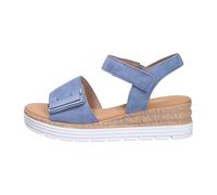 Gabor - Sandale compensée - Femme - Chaussures - Bleu - Taille: 38 1/2 EU