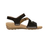 Gabor - Sandale compensée - Femme - Chaussures - Noir - Taille: 39 EU