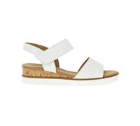 Gabor - Sandale compensée plateforme - Femme - Chaussures - Blanc - Taille: 41 EU