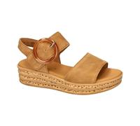 Gabor - Sandale compensée plateforme - Femme - Chaussures - Brun - Taille: 41 EU