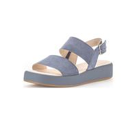 GABOR Sandales à lanières bleu-gris, Taille 38,5