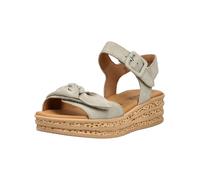 GABOR Sandales à lanières gris clair, Taille 43