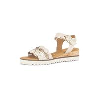 Gabor Sandales à lanières pour femme, Beige K 65, 38.5 EU