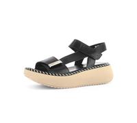 Gabor Sandales à lanières pour femme - Best Fitting, Noir 27., 35 EU