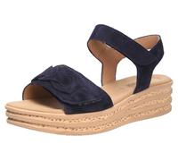 Gabor Sandales à lanières pour femme, Bleu 16, 41 EU