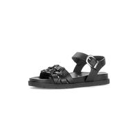 Gabor Sandales à lanières pour femme, Noir 27., 39 EU