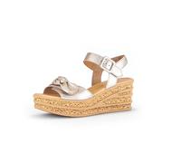 Gabor Sandales à lanières pour femme, Poudre 62, 37.5 EU, 44.653