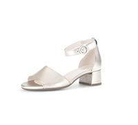 Gabor Sandales à lanières pour femme, sandales pour femme, largeur supplémentaire légère (G), Poudre 82, 37.5 EU