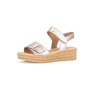Gabor Sandales à plateforme pour femme, Poudre 62, 40.5 EU, 44.554