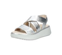 GABOR Sandales beige / argent / blanc, Taille 38