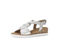 Gabor Sandales compensées pour femme, Argent 10, 38.5 EU
