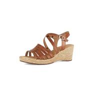 Gabor Sandales compensées pour femme, Camel 24, 40.5 EU