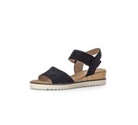 Gabor Sandales compensées pour femme, Dark Blue 46, 39 EU