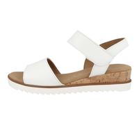GABOR Sandales marron / blanc, Taille 38,5