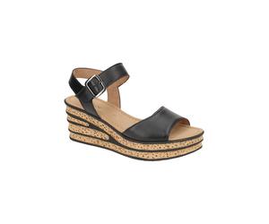 GABOR Sandales 'Gabor Plateau Sandale schwarz Nappa 84.651.27' noir, Taille 40,5