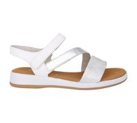 Gabor - Sandales Plates Élégantes - Femme - Chaussures - Gris - Taille: 38 1/2 EU