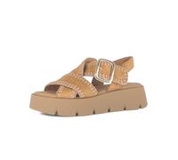 Gabor Sandales pour femme - 4.751 en cuir suédé beige, beige, 40.5 EU