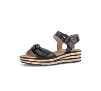 Gabor Sandales pour femme, Best Fitting, Noir 27., 37 EU