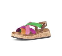Gabor Sandales pour femme, sandales à lanières, largeur supplémentaire modérée (G), 37.5 EU