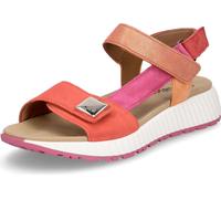 Gabor Sandalette 4.582, cuir rugueux, rouge, femme