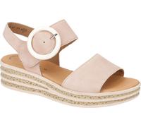 Gabor Sandalettes, semelle ville 25mm sans pied en rose/rose, taille 4.5