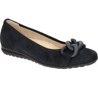 Gabor Shoes Ballerines - Bleu Foncé Cuir : 37 : Taille normale : 37 Largeur : Normal