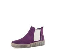 Gabor Bottines Chelsea pour femme, meilleur ajustement, Dark Orchid 30, 40 EU
