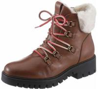 Gabor Shoes marron combiné, Taille:5, Couleur:cognac/panna(webl) 63