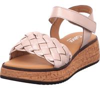 Gabor Shoes Sandale Plateforme - Cuir Poudre : 41 : Taille normale : 41 Largeur : Normal