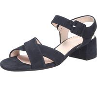 Gabor Shoes Sandales à lanières - Bleu Cuir : 39 : Taille normale : 39 Largeur : Normal