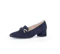 Gabor Slipper & Mokassin 441.16, daim, bleu, femme
