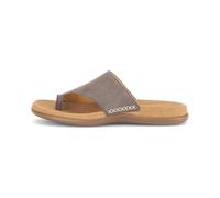 Gabor Tongs plates En Daim Beige