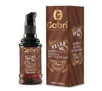 G Gabri Huile à barbe 75 ml | Enrichie en nutrition | Huile de soin premium pour une barbe saine et brillante