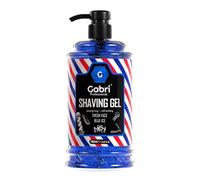 Gabri Professional Blue Ice Transparent Shaving Gel 1000 ml - Expérience De Rasage Hydratante et Lisse - Fresh Active Facile, Rafraîchissant