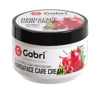 Gabri POMEGRANATE & RED GRAPES Crème de soin pour les mains et le visage à la grenade et au raisin rouge avec vitamine C - 300 ml (grenade et raisin rouge)