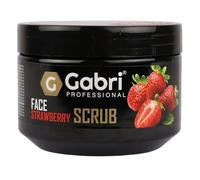 Gabri Professional Strawberry Face Scrub 300g - Gommage Cisage à La Fraise - Exfoliation Douce, Extraits Naturels De Fraise, Hydratant - Pour Tous Types De Peau