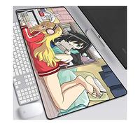 Gabriel Dropout Tapis de Souris XL 900x400mm Hydrorésistant Anime Mouse Pad Grand Tapis de Souris Gamer avec Base en Caoutchouc Anti-Glissant Surface Texturée pour Ordinateur et PC, G