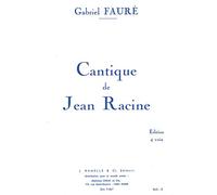 Faure G. - Cantique De Jean Racine Op. 11 - Choeur