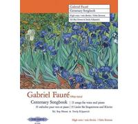Gabriel Faure Centenary Songbook (High Voice)