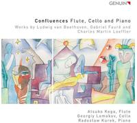 Beethoven, Fauré, Loeffler : Trios pour flûte, violoncelle et piano. Koga, Lomakov, Kurek.