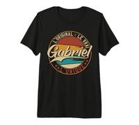 Gabriel L'Original Le Vrai L'Unique Hommes & Garçons T-Shirt Haut de Gamme