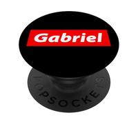 Gabriel Name 90's Streetwear for Gabe Boys Named Gabriel PopSockets PopGrip Adhésif