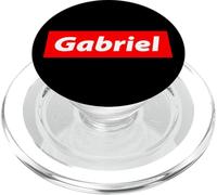 Gabriel Name 90's Streetwear for Gabe Boys Named Gabriel PopSockets PopGrip pour MagSafe