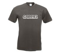 Gabriel Prénom Garçon T-Shirt Imprimé Funshirt Design Impression