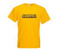 Gabriel Prénom Garçon T-Shirt Imprimé Funshirt Design Impression